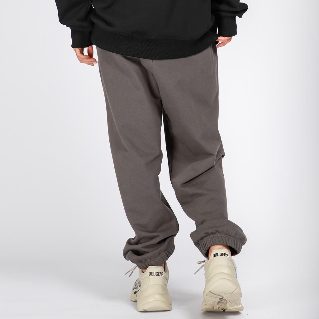 New MLB Knitted Sweatpants Women's Charcoal Gray 3FPT00114-50CGS