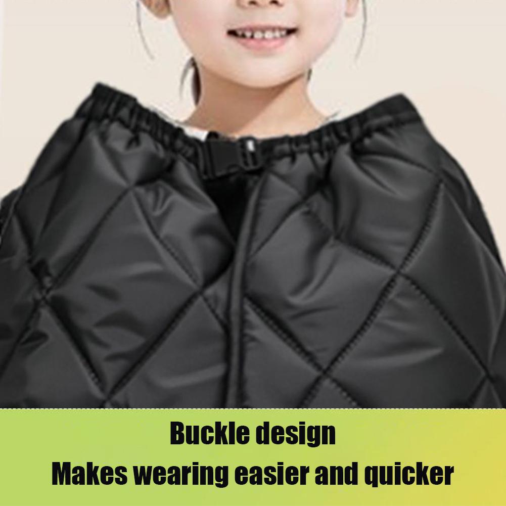 Motorcycle Windshield Leg Apron Cover Knee Blanket Winter Thickened Waterproof Windproof Men Women Universal Scooter Bicycles