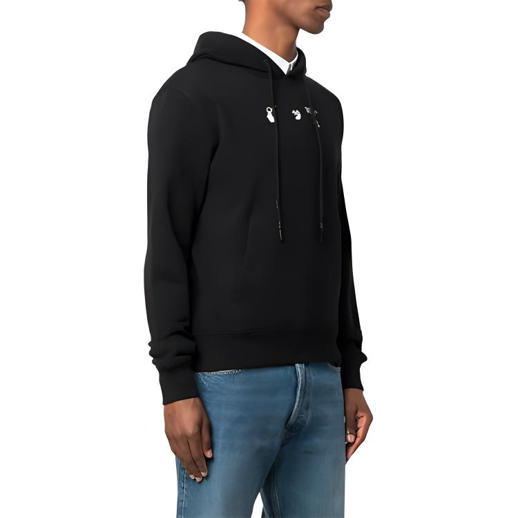 OFF WHITE Bolt Arrows Hoodie OMBB034S21FLE0091055