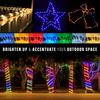 110V 220V LED Strip Light 360 Round Rainbow RGB Neon Tube Light Flexible LED Tape Rope 8 Modes Waterproof Stripe Lamp Christmas