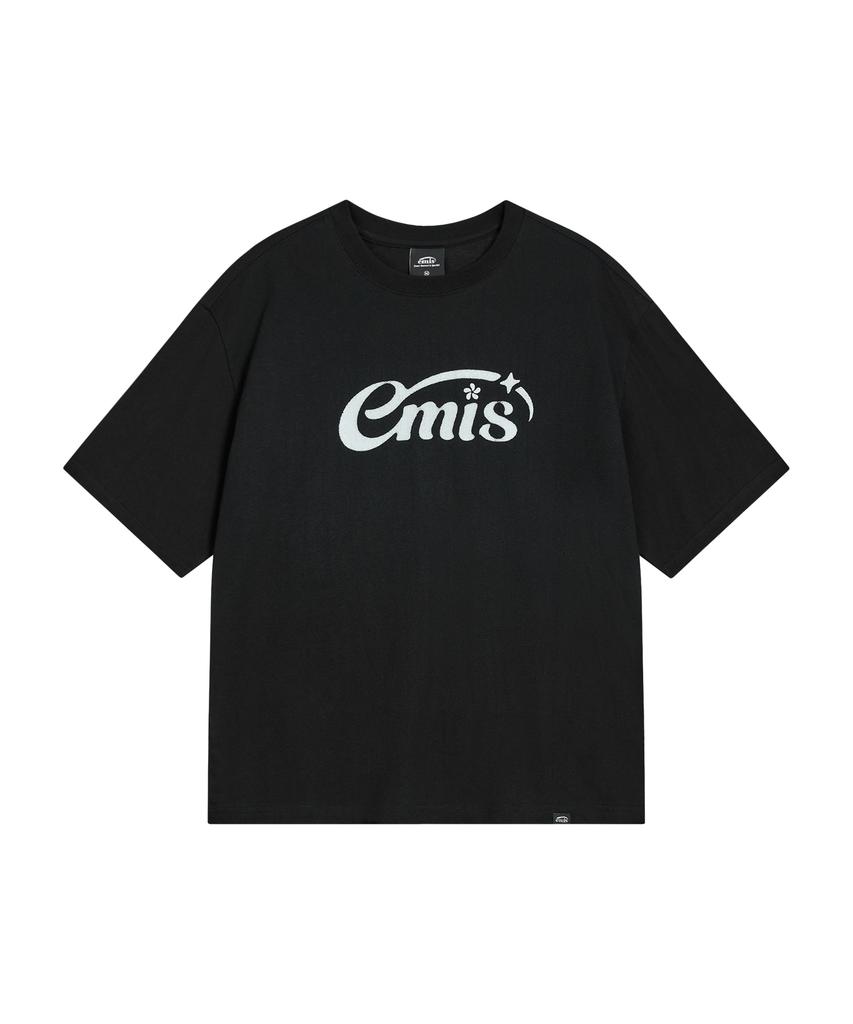 Imiseu Halo Logo T-Shirt-Black