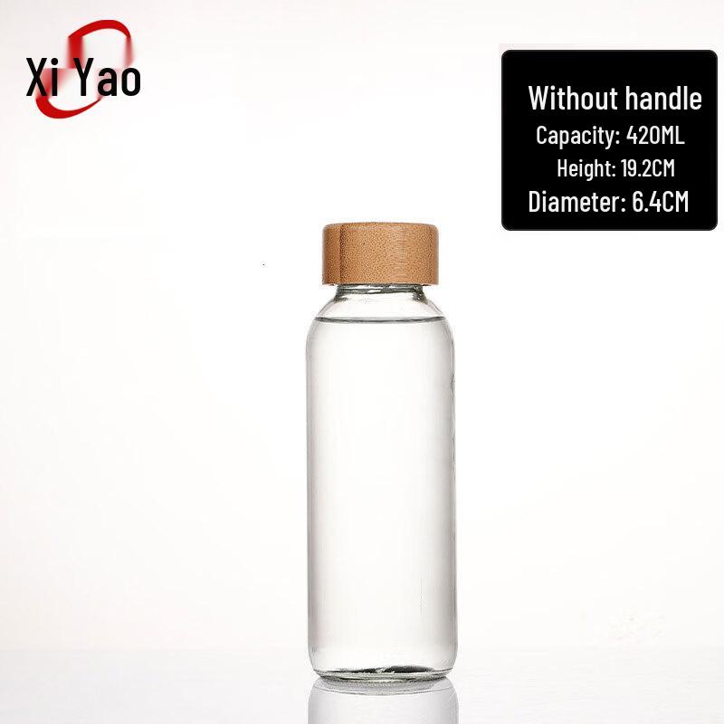 Creative Glass Water Cup with Lid