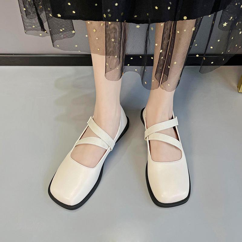 Fashion 2024 Brand Shoes for Women Mary Janes Women's High Heels Fashion Shallow Mouth Daily Pumps Women New Square Toe Shoes for Women