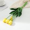 Soft Rubber Tulip Artificial Flowers for Home & Wedding Décor, Photo Props, Bouquet
