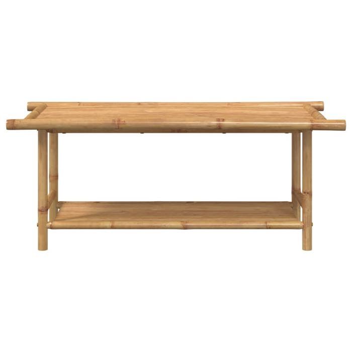 VidaXL Coffee Table 110x55x45 Cm Bamboo, Side Table, End Table, Accent Table, Living Room Table, Center Table, 366474