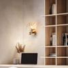 LWL Wall Light, Single Light, Simple Wall Lamp, Modern Glass Seashell Wall Light, Wall-Mounted Lighting Fixture, Interior Lighting Fixture for