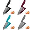 Ceramic Knife 3 4 5 6 Inch Sharp Kitchen Chef Knives Utility Slicer Paring Serrated Bread Meat Cleaver with Sheaths Black Blade