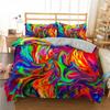 phechion Psychedelic 3D Print Bedding Set Duvet Covers Pillowcases One Piece Comforter Bedding Sets Bedclothes Bed Linen K269