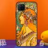 Vintage Alphonse Mucha Art For Huawei Nova 12s 12i 11i 8i 9 10 SE Y91 Y90 Y60 Y70 Y72 Y61 P20 P40 Lite P30 P60 Pro Case
