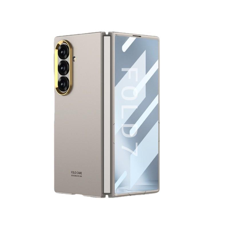 Samsung Z Fold7 Women's Frosted Skin-Feel Cross-Border Phone Case