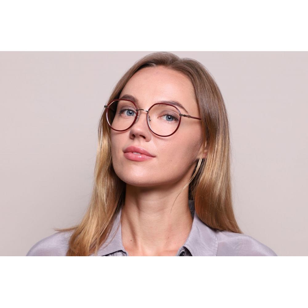 Full Rim Oval Brown Rose Gold Smartbuy Collection Ulrich Mtr 95 Fashion Unisex Eyeglasses