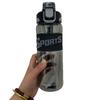 Water Bottle Large Capacity Water Cup High Value Sports Fitness Kettle Summer Portable Student Junior High School Plastic Cup with Straw
