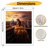 Disney animation digital oil painting Beauty and the Beast Belle DIY handpainted coloring painting wall art home decoration kit 130