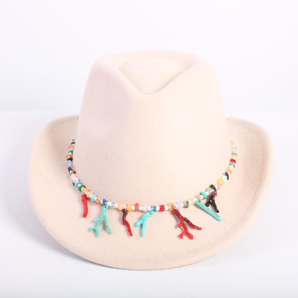 Popular children's fashion cute western cowboy hat, small rancher outdoor children's jazz hat