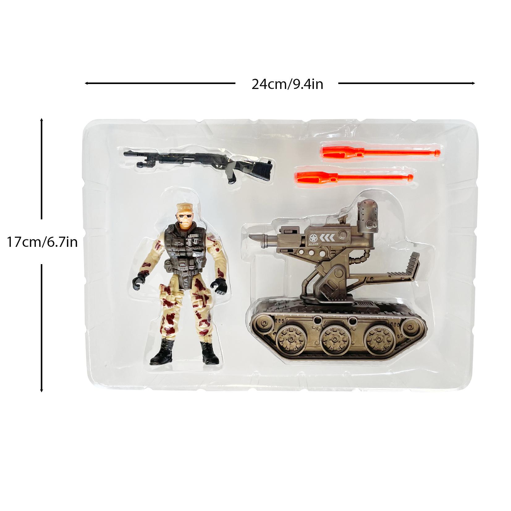 

Special Forces Soldiers Police War Game Action Figures Soldier Modle Realistic Military Tank Plane Toy Kid Boy Gifts WWII Poseable Articulated Scale