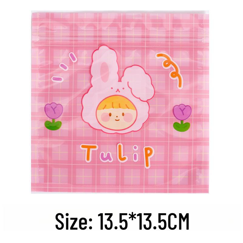 

Корейский милый медведь мешок для закусок и конфет с застежкой-молнией для мелких предметов 13.5*13.5