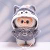 DIY Doll Clothes Furry Costume Cartoon Outfit for 17cm Labubu Dolls Accessories