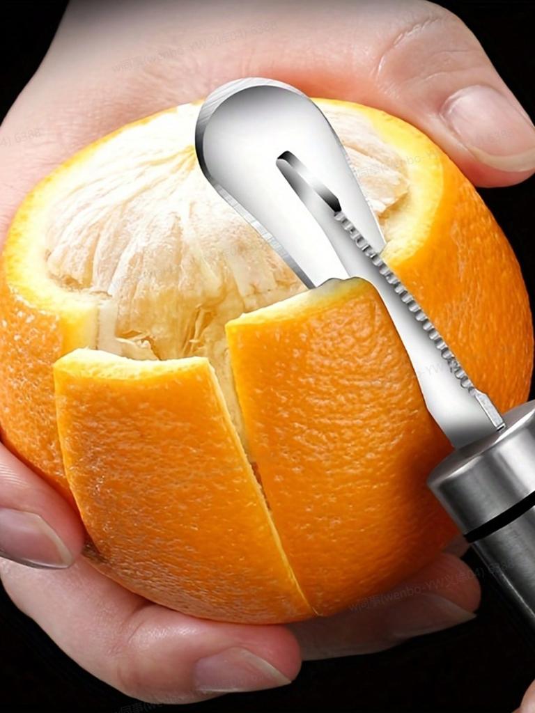 1/2/3 STÜCKE 304 Edelstahl Schälen Orange Öffnen Grapefruit Schäler Küche Werkzeug Obst Opener Enthäutungsmesser Gemüse Obst