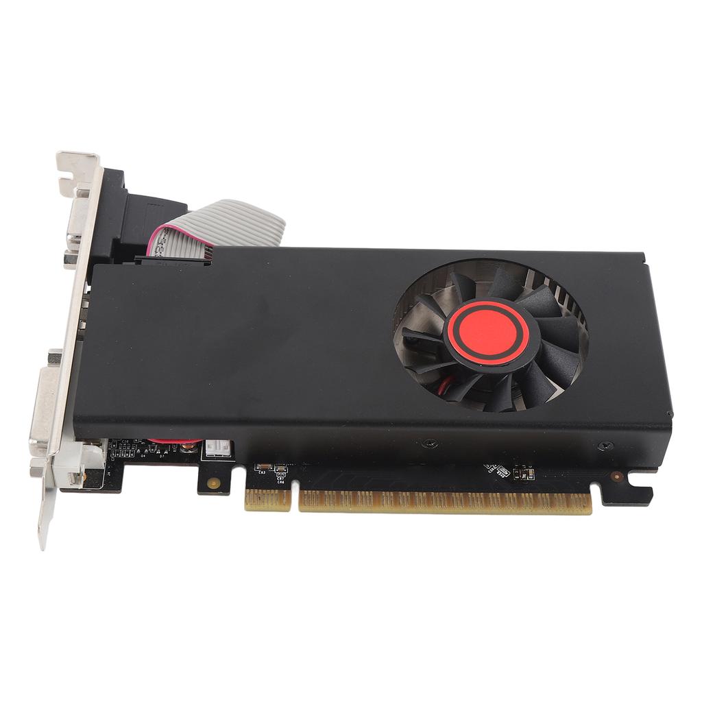 Gaming-Grafikkarte 4GB DDR5 128bit PCI Express 2.0 16X PC-Grafikkarte unterstützt DVI VGA HD Multimedia Interface