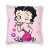 Anime B-Betty Boops Pillowcase Double-Sided Printing Polyester Cushion Cover Decor Pillow Case Cover Chair Square 18''