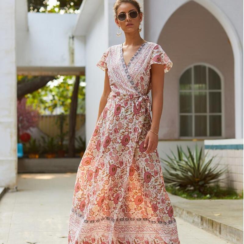 Buy New Summer Fashion Chiffon Print 