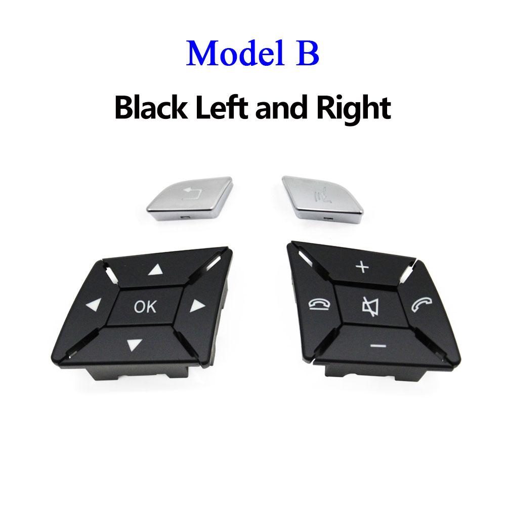 LHD RHD Car Steering Wheel Cover Control Switch Multi-function Button For Mercedes Benz C E GLK Class W204 X204 W212 W218