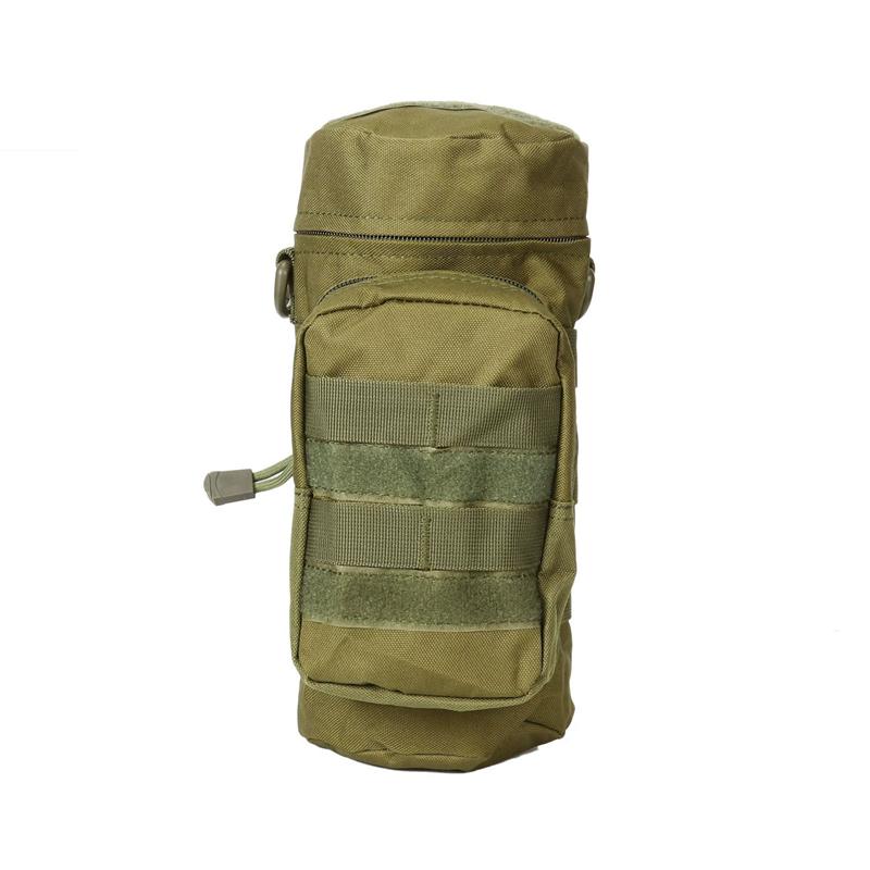 Tactical Molle Water Bottle Bag Pouch Holder Outdoor Travel Camping Hiking Cycling Fishing Hunting Water Bottle Kettle Carrier