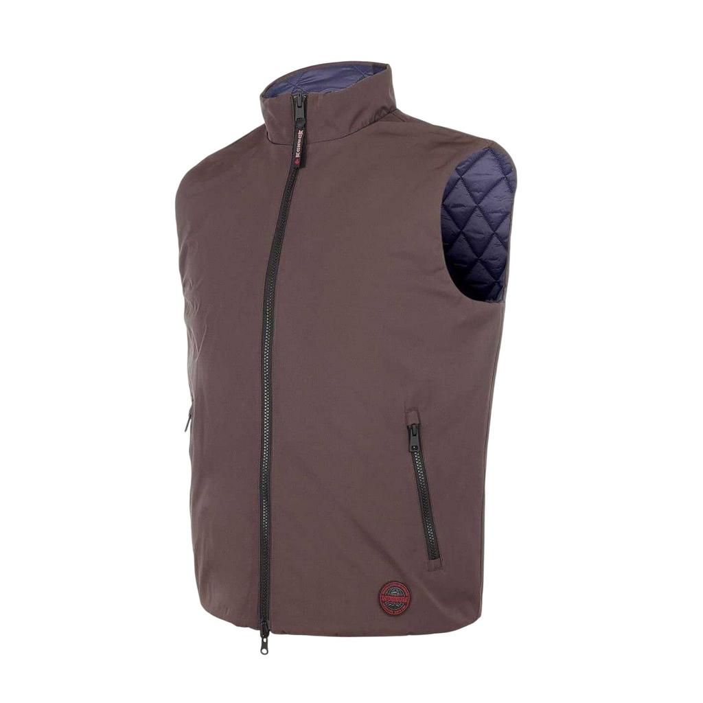 Museum Mens Plain Reversible Sleeveless Gilet