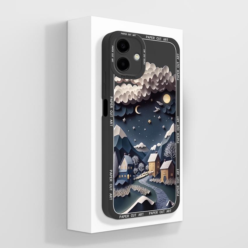 Sacs pour téléphone Pour Samsung A07 M07 F07 A17 M17 F17 M36 F36 M56 S26 Plus A25 Motifs Étiquette Mode Coque Arrière Souple en Silicone antichoc Pour Boîtier Samsung