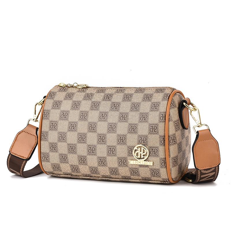 Bag Messenger Bag Women's 2025 New Fashion Women's Bag Versatile Flower Pillow Bag Small Bag Popular Shoulder Bag