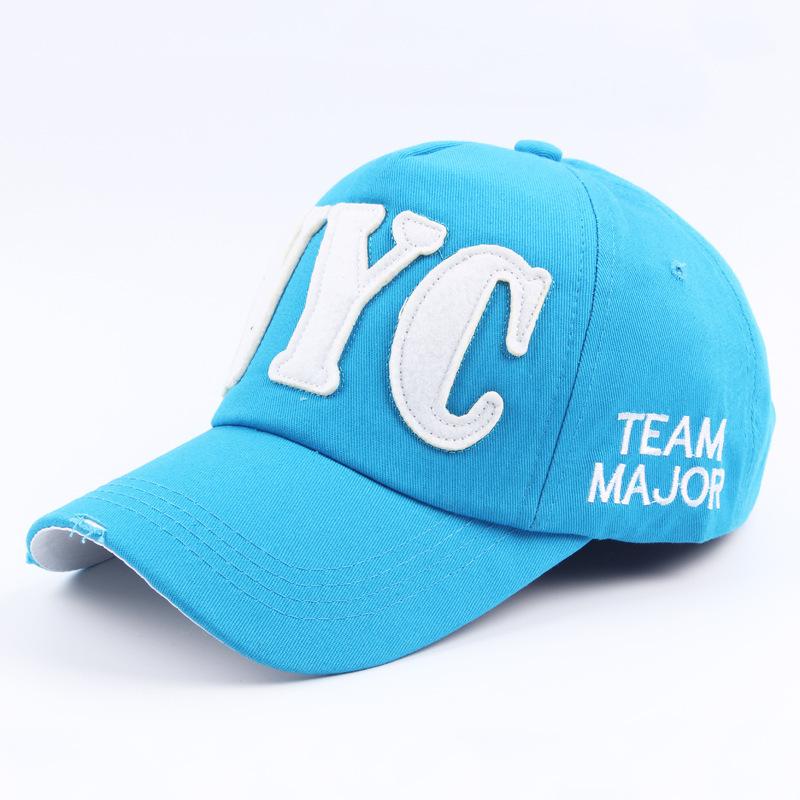 Summer NYC Baseball Cap Women's Outdoor Sun Hat Sun Hat Fashion Adult Cap Sunscreen Youth Hat