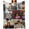 Joshua Bassett pic collage Throw Blanket Loose Giant Sofa sofa bed Luxury Brand Blankets