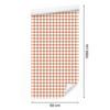 Geometric rhombus wallpaper cream, white and peach 50x1000
