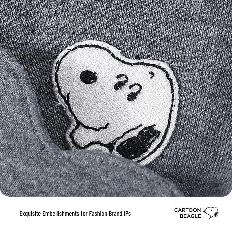 SNOOPY Girls' Fleece-Lined Warm Sweatpants