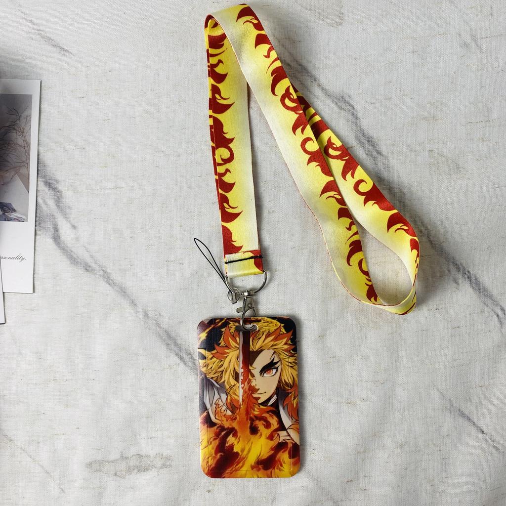 Lanyard Anime Portatessere Portachiavi Lanyard da Collo Per Pass Card Porta Carte di Credito Cinghie Accessori Ciondoli per Cellulare