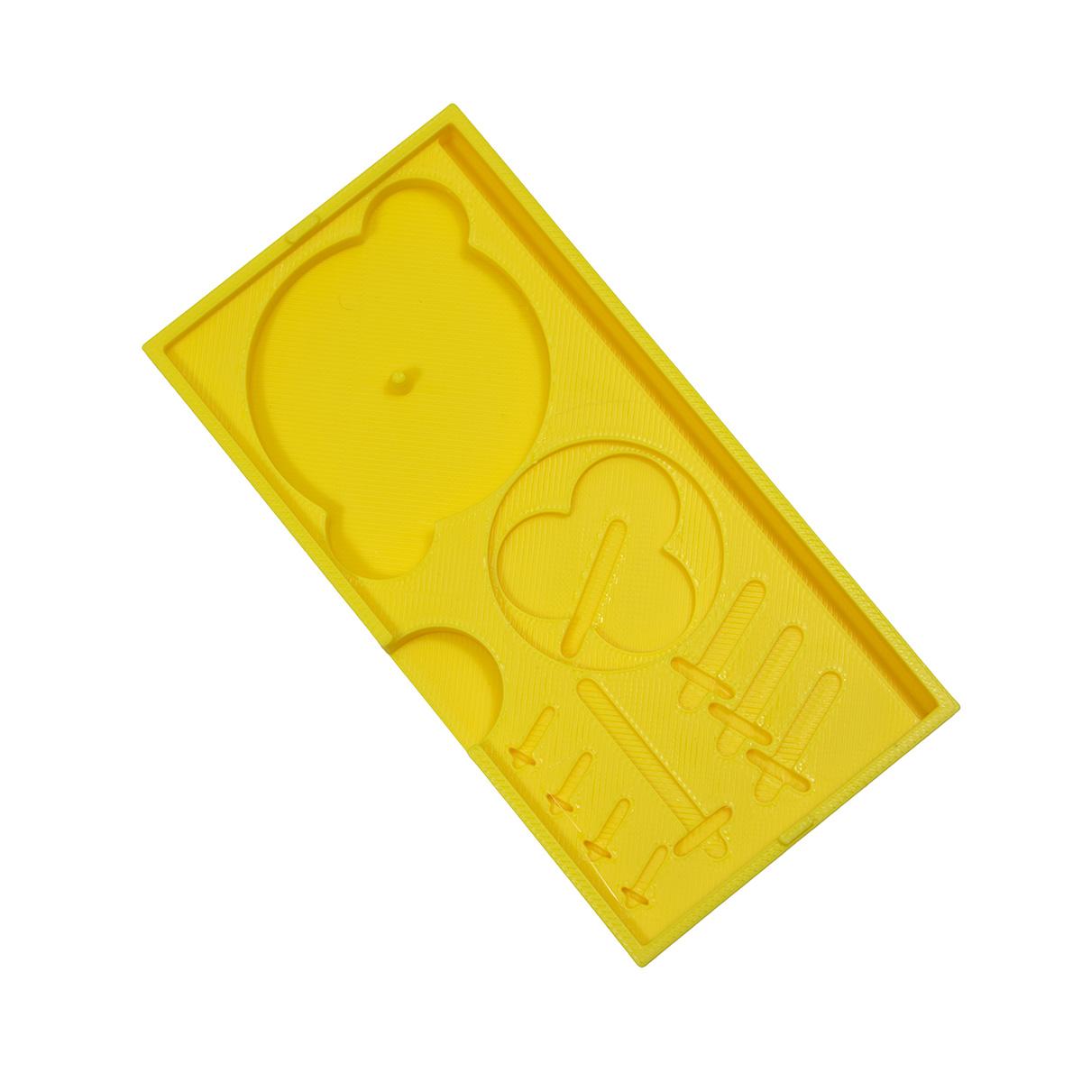 

Watch Parts Storage Box,Container Watch Dials Placement Tray for Points Accessories Watches Repair Tool жовтий
