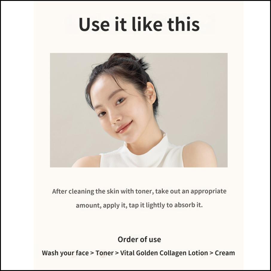 AHC Vital Golden Collagen Lotion 140ml