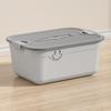 Guan Zhuo Jia Extra Große Aufbewahrungsbox aus Kunststoff mit Deckel