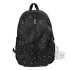 Schoolbag Korean Version Ins Little Star Schoolbag for Female Junior High School Students with a Sense of High-end Niche Does Not Collide 