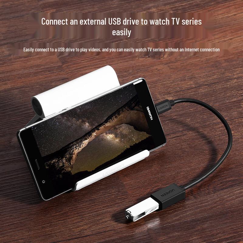 Ugreen Адаптер USB-C к USB OTG Кабель для передачи данных