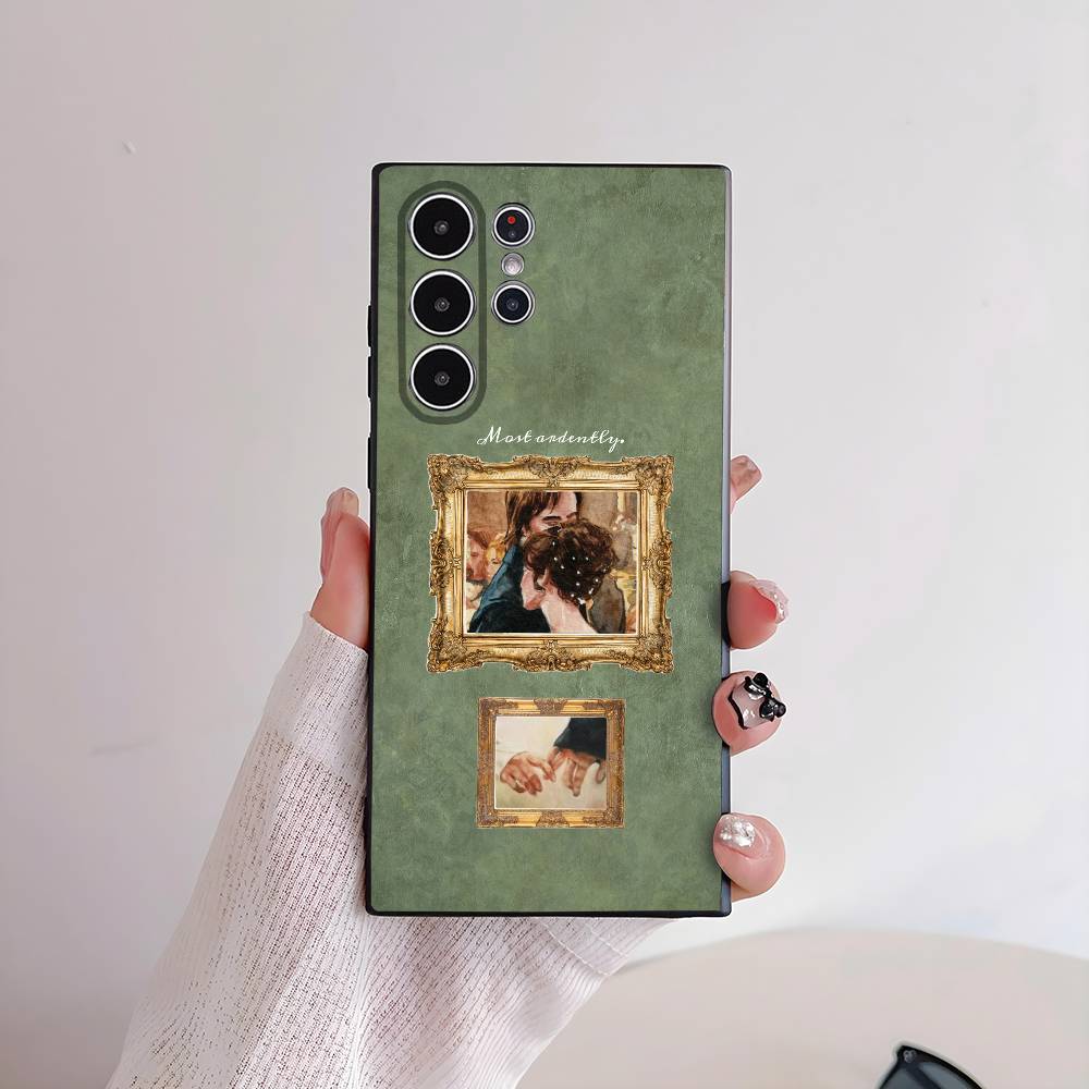 P-Pride and P-Prejudice Phone Case for Samsung S series s21 s22 s23 s24 s25 FE Plus Ultra TPU Soft to Skin-friendly case