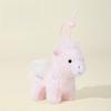 Pony Plush Angel Toy Keychain Soft Short Children Collectors Festival Gift Doll