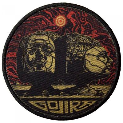 Gojira Sculpted Heads Printed Iron On Patch