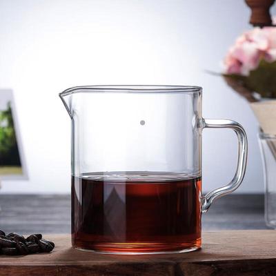 Shangqi Glas-Kaffeebereiter mit Doppelschichtfilter