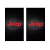 2Pcs Car B-pillar Sticker for Jeep Grand Cherokee Wrangler JK Gladiator Compass Renegade Door Center Pillar Anti-Scratch Decals ALX1