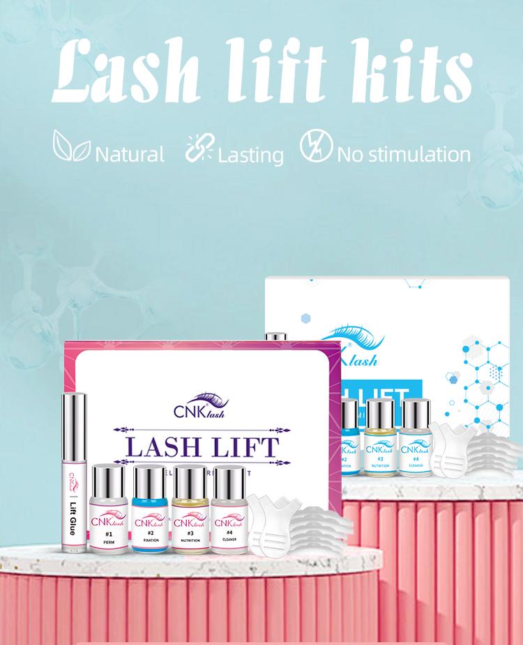 Custom OEM & ODM Lash Lift Kit with Private Label Heat-Treated Eyelashes Low MOQ Personalized Packaging Logo
