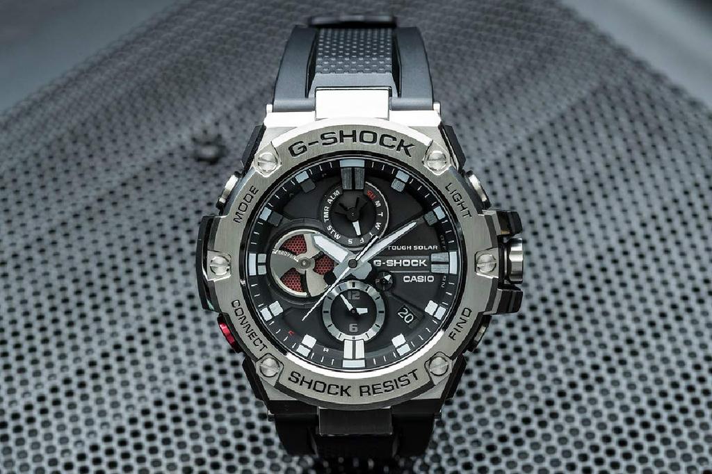 Casio Smartphone Link Model Watch G-SHOCK G-STEEL GST-B100-1A Men's