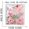 Love Letter Embroidery Cloth Sticker Pink Couple Clothing Decorative Patch Sticker Bow Bear Computer Embroidery Label Heat Transfer