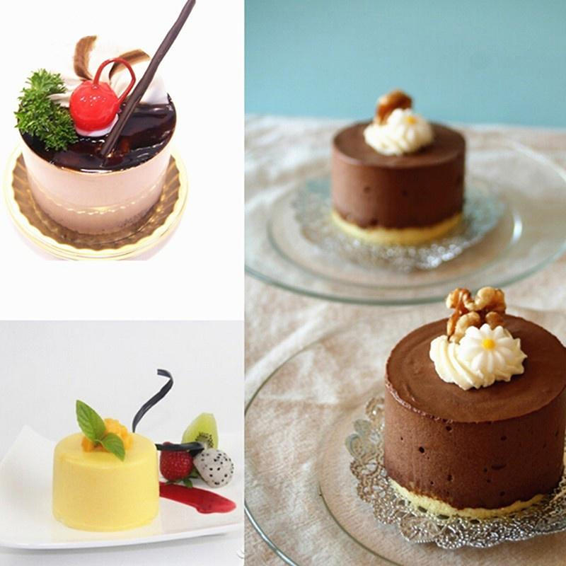 Kjøkkentilbehør DIY Cupcake Bake 8-hulls Silikonform Sjokolade Isgitter Såpe Kakeform
