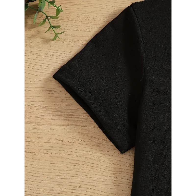 European sizes Girls' Casual T-Shirt  nteractive Cat Print Round Neck Fashionable Comfort Spring/Summer Tee, Girls Clothing Gift